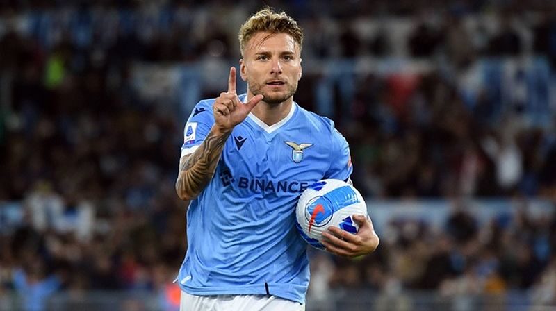 Ciro Immobile trong màu áo Lazio
