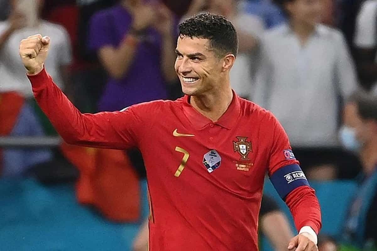Cristiano Ronaldo ghi bàn tại Euro 2020
