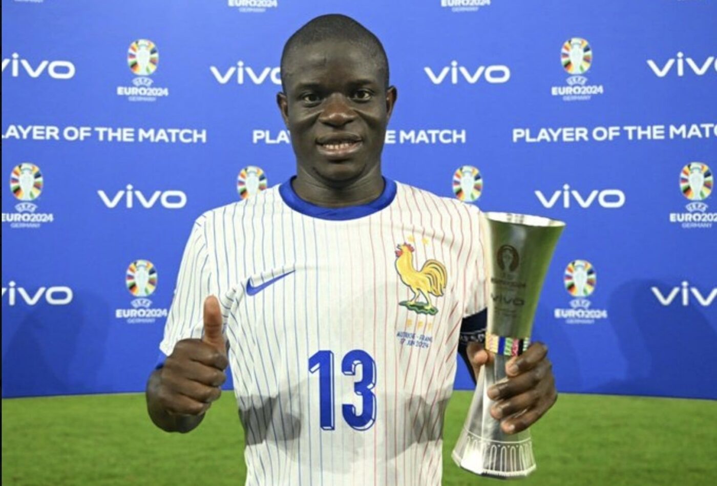 Kante trong hệ thống chiến thuật của Chelsea