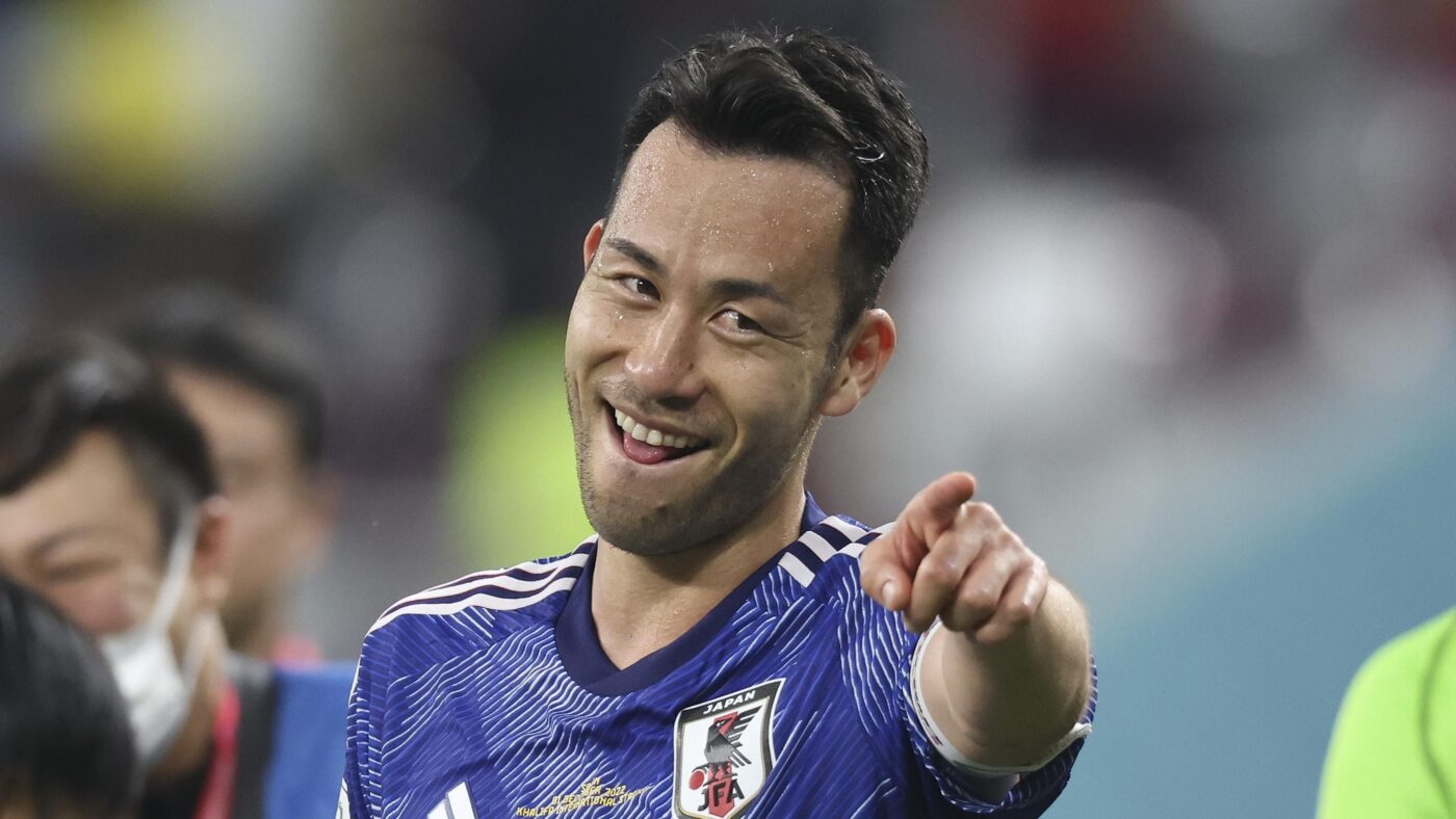 Maya Yoshida trong màu áo đội tuyển Nhật Bản