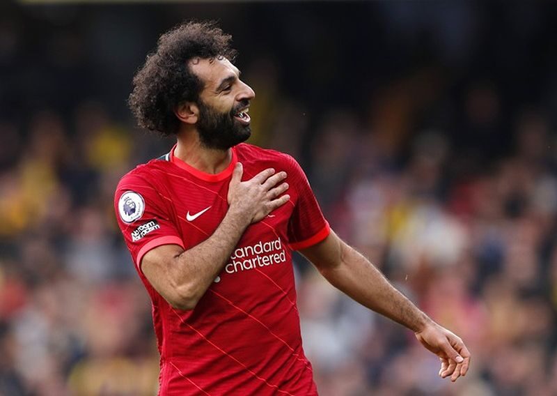 Mohamed Salah trong màu áo Liverpool