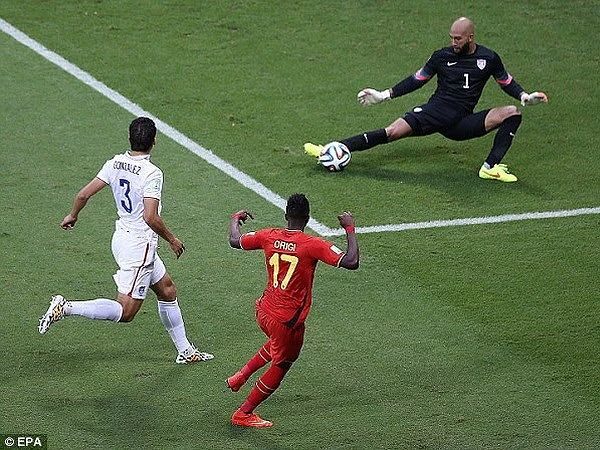 Một pha cứu nguy của Tim Howard. (Nguồn: EPA)