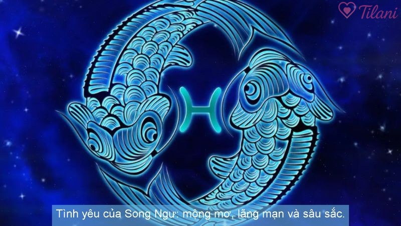 Tình yêu của Song Ngư: mộng mơ, lãng mạn và sâu sắc.