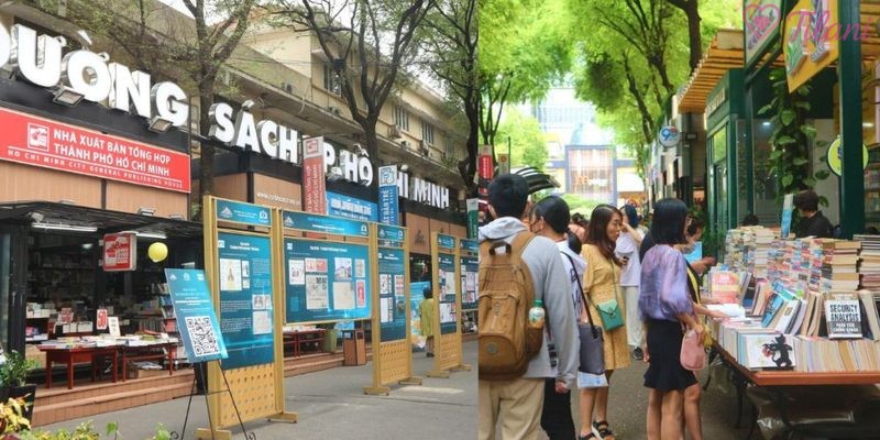 Hẹn hò cùng nhau đi đường sách ở TPHCM