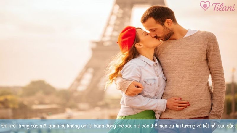 Đá lưỡi trong các mối quan hệ không chỉ là hành động thể xác mà còn thể hiện sự tin tưởng và kết nối sâu sắc.