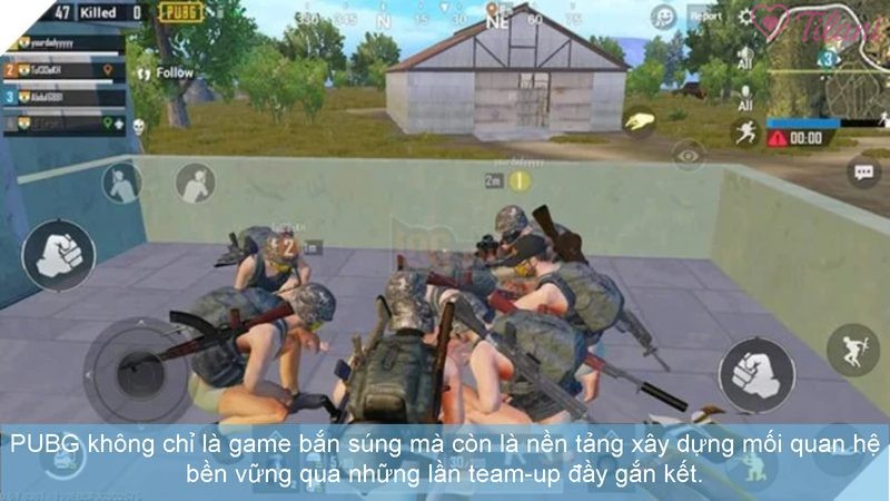 PUBG không chỉ là game bắn súng mà còn là nền tảng xây dựng mối quan hệ bền vững qua những lần team-up đầy gắn kết.