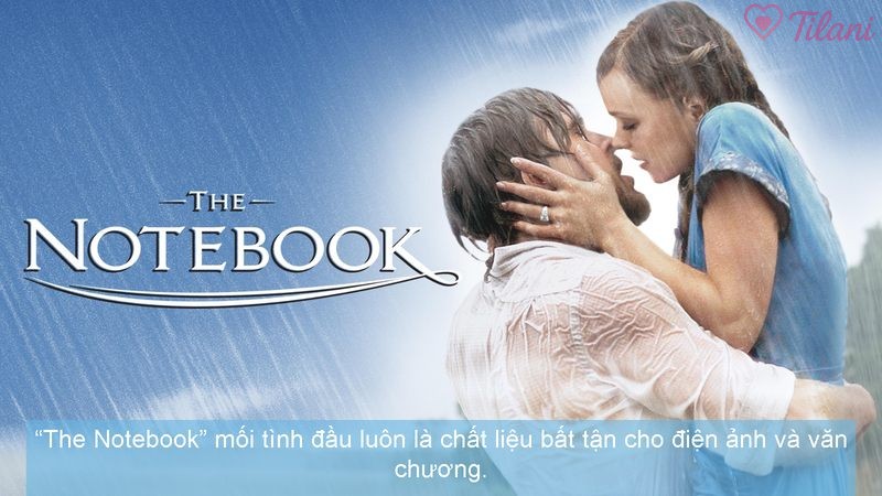 "The Notebook" mối tình đầu luôn là chất liệu bất tận cho điện ảnh và ăn chương.