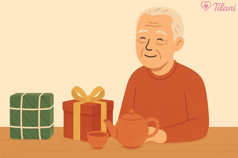 Những món quà truyền thống thể hiện sự tôn trọng văn hóa và người lớn tuổi.