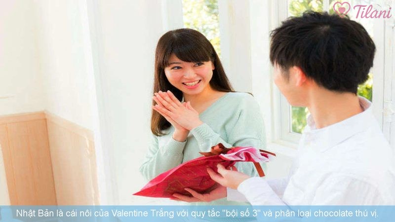 Nhật Bản là cái nôi của Valentine Trắng với quy tắc "bội số 3" và phân loại chocolate thú vị.