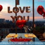 Chọn địa điểm hẹn hò riêng tư ở Hà Nội giúp các cặp đôi có không gian lãng mạn và gắn kết.